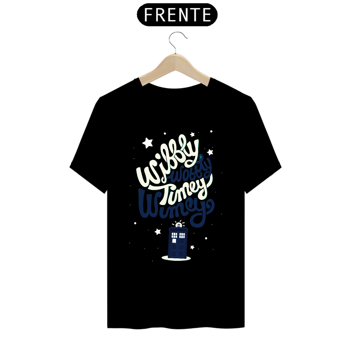 Nome do produto: Camiseta Timey Wimey Tardis