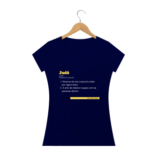 Nome do produto Baby Look Judô e seus significados