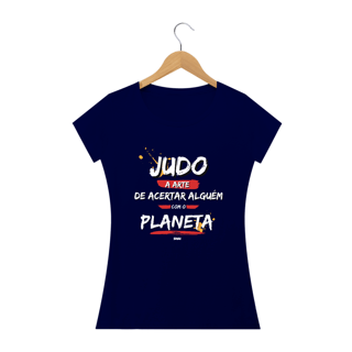 Nome do produto Baby Look Judo é uma arte