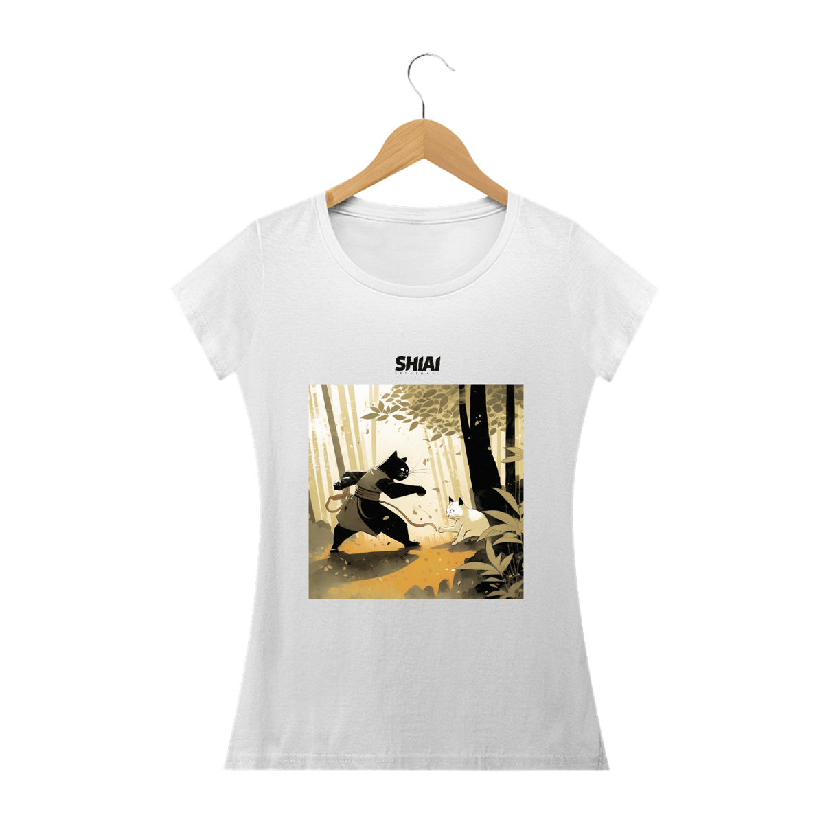 Nome do produto: Baby Look treinamento gato