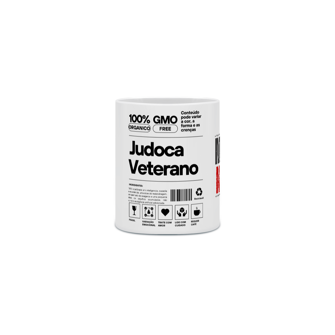 Nome do produto: Caneca do Judoca Veterano