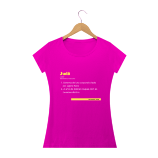 Nome do produto Baby Look Judô e seus significados