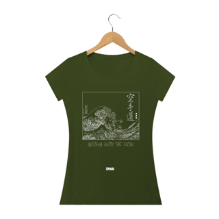 Nome do produto Baby Look Bushido with the flow