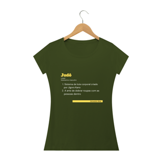 Nome do produto Baby Look Judô e seus significados