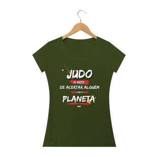 Nome do produto Baby Look Judo é uma arte
