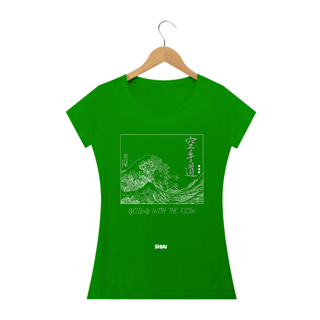 Nome do produto Baby Look Bushido with the flow