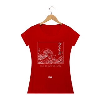 Nome do produto Baby Look Bushido with the flow