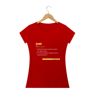 Nome do produto Baby Look Judô e seus significados