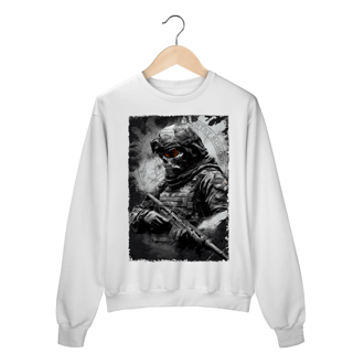 Nome do produto Moletom Blusão Skull Warrior (frente)