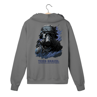 Nome do produto Moletom de ziper Operacional TEES (somente verso)