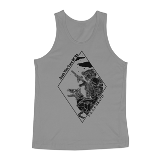 Nome do produto Regata K9 Tees Brazil (branca/cinza)