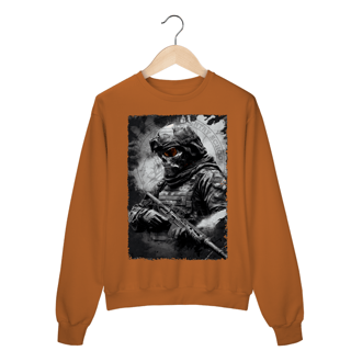 Nome do produto Moletom Blusão Skull Warrior (frente)