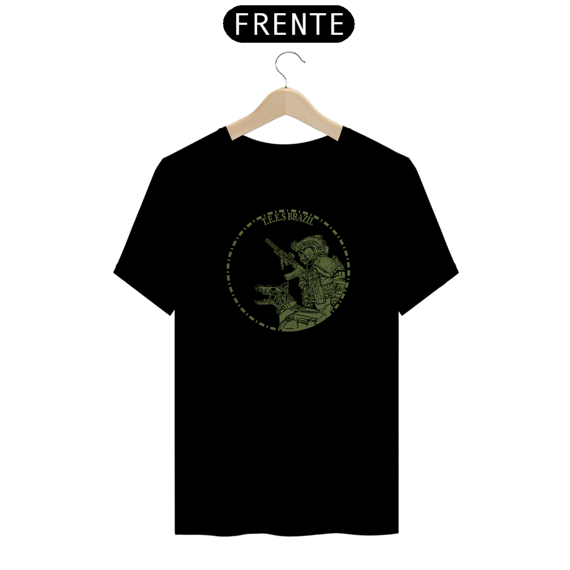 K9 Skull TEES (preto/verde oliva)