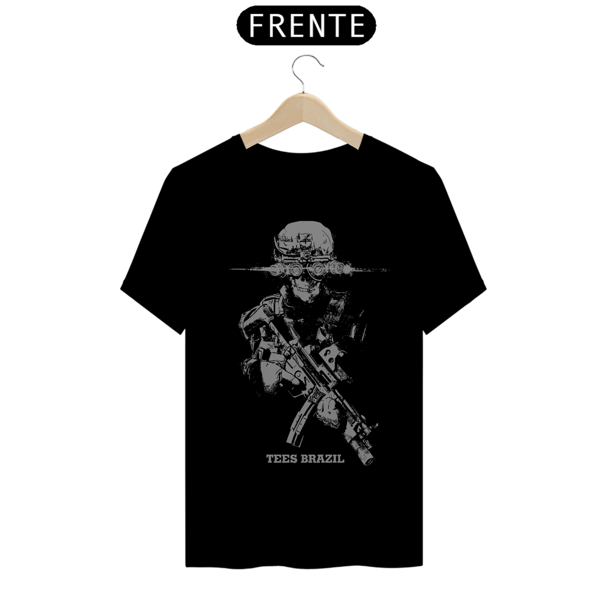 Nome do produto: Night Vision Skull TEES 