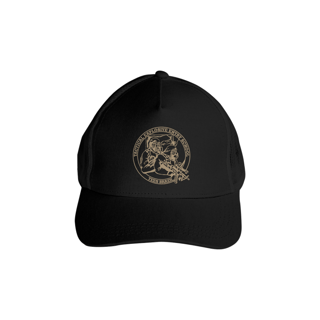 Nome do produto Boné Trucker de tela TEES (preto/marrom coyote)