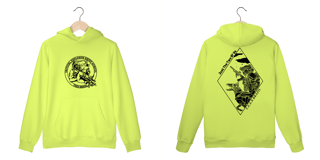 Nome do produto Moletom Canguru K9 Tees Brazil (rosa, neon)