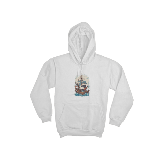 Moletom Canguru Pirate Ship