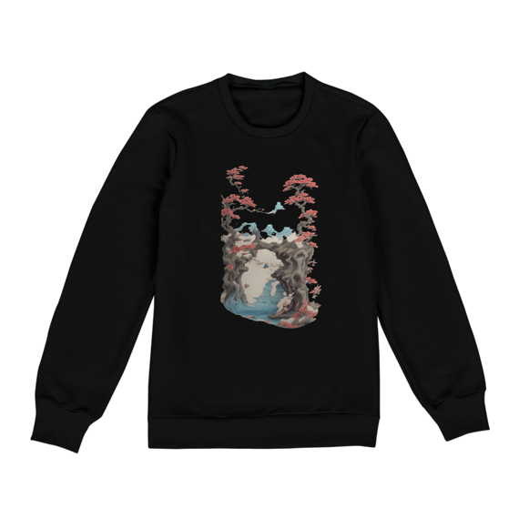 Moletom Oriental Landscape