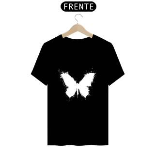 T-SHIRT PREMIUM WHITE BUTTERFLY