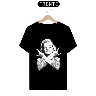 T-SHIRT PREMIUM MARILYN MONROE WITH TATTOO