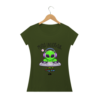 Nome do produto Music Universal LOVE (F)  Baby Look