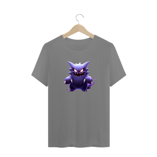 Nome do produto Camiseta edição especial pokémon GENGAR IA (PLUZ SIZE)