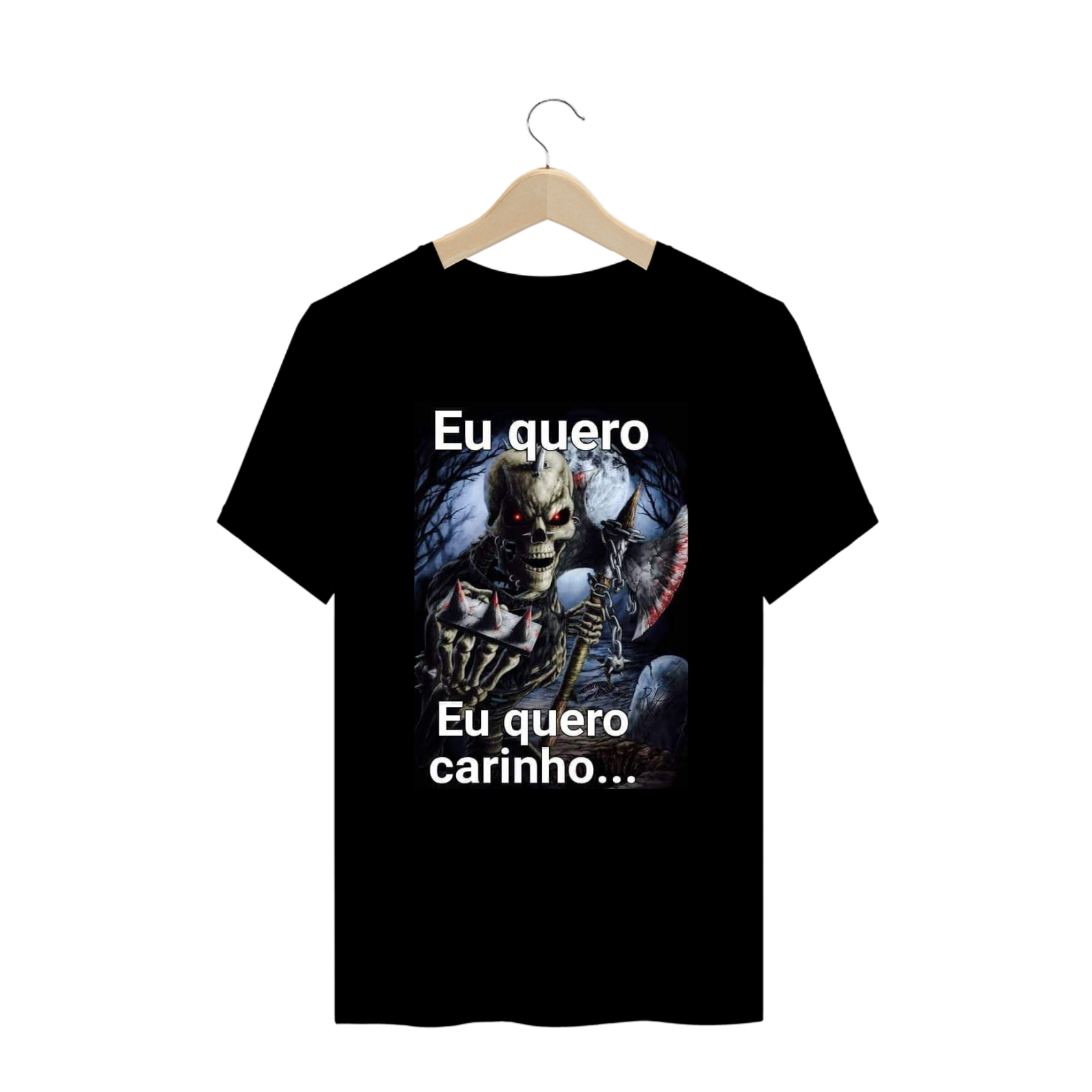 Camiseta edição especial MEME da caveira (PLUZ SIZE)