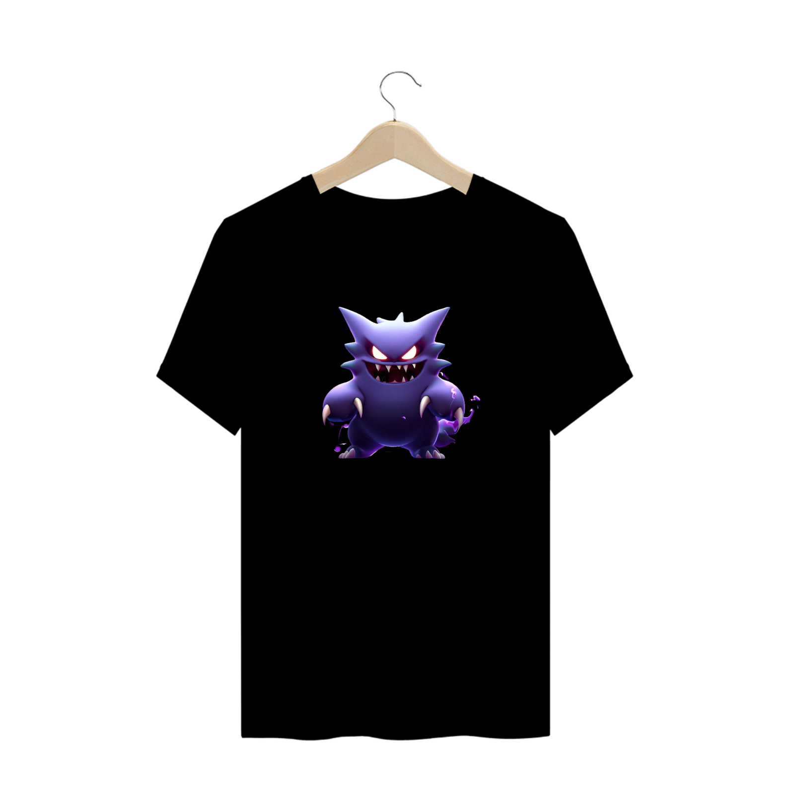 Camiseta edição especial pokémon GENGAR IA (PLUZ SIZE)