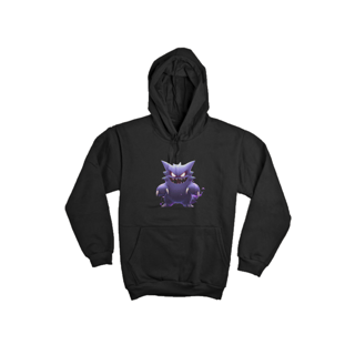 Nome do produto Moletom edição especial pokémon GENGAR IA (PLUZ SIZE)