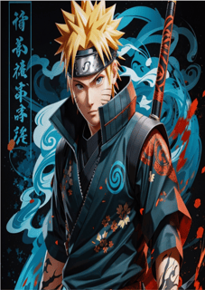 Poster custom anime||Naruto