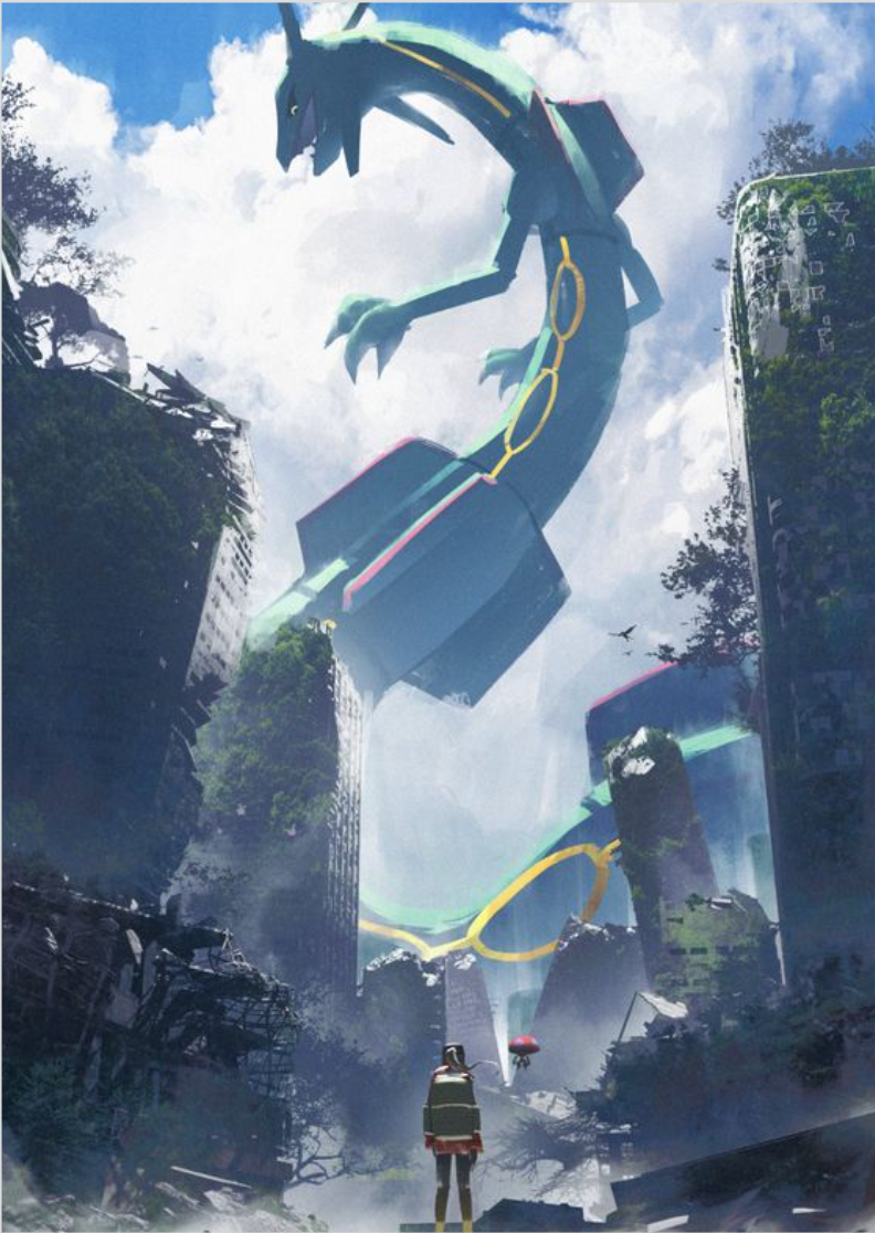 Poster Rayquaza||Pokemon