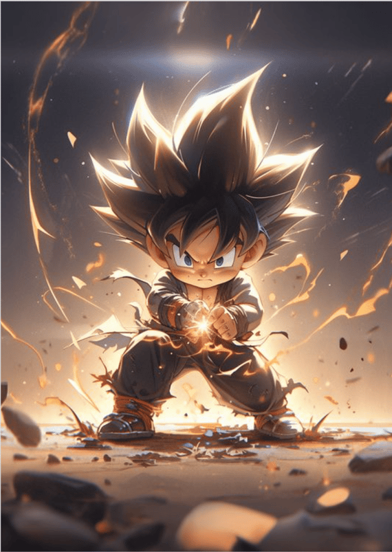 Poster Retrato||Dragon Ball