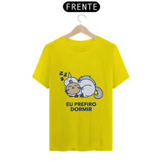 Nome do produto Camiseta Meownicorn Zzz PT-BR