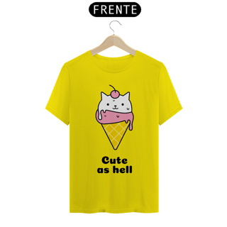 Nome do produto Camiseta Cute as hell