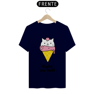 Nome do produto Camiseta Cute as hell