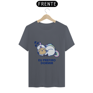 Nome do produto Camiseta Meownicorn Zzz PT-BR