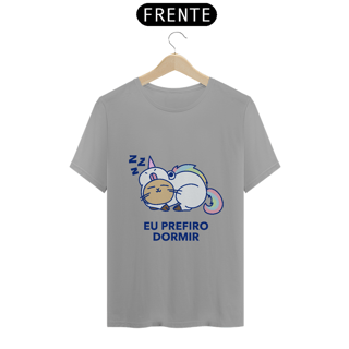 Nome do produto Camiseta Meownicorn Zzz PT-BR