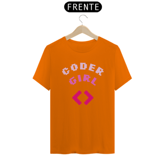 Nome do produto Camiseta Coder Girl
