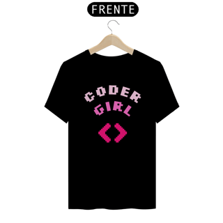 Nome do produto Camiseta Coder Girl