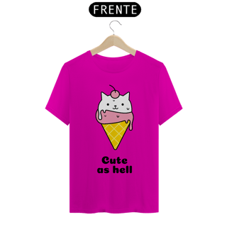 Nome do produto Camiseta Cute as hell