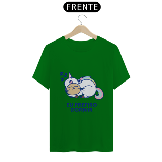 Nome do produto Camiseta Meownicorn Zzz PT-BR