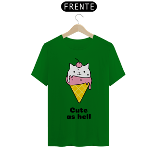 Nome do produto Camiseta Cute as hell