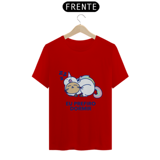 Nome do produto Camiseta Meownicorn Zzz PT-BR
