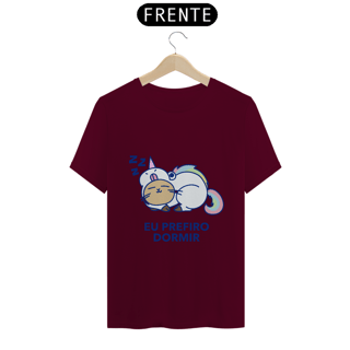 Nome do produto Camiseta Meownicorn Zzz PT-BR
