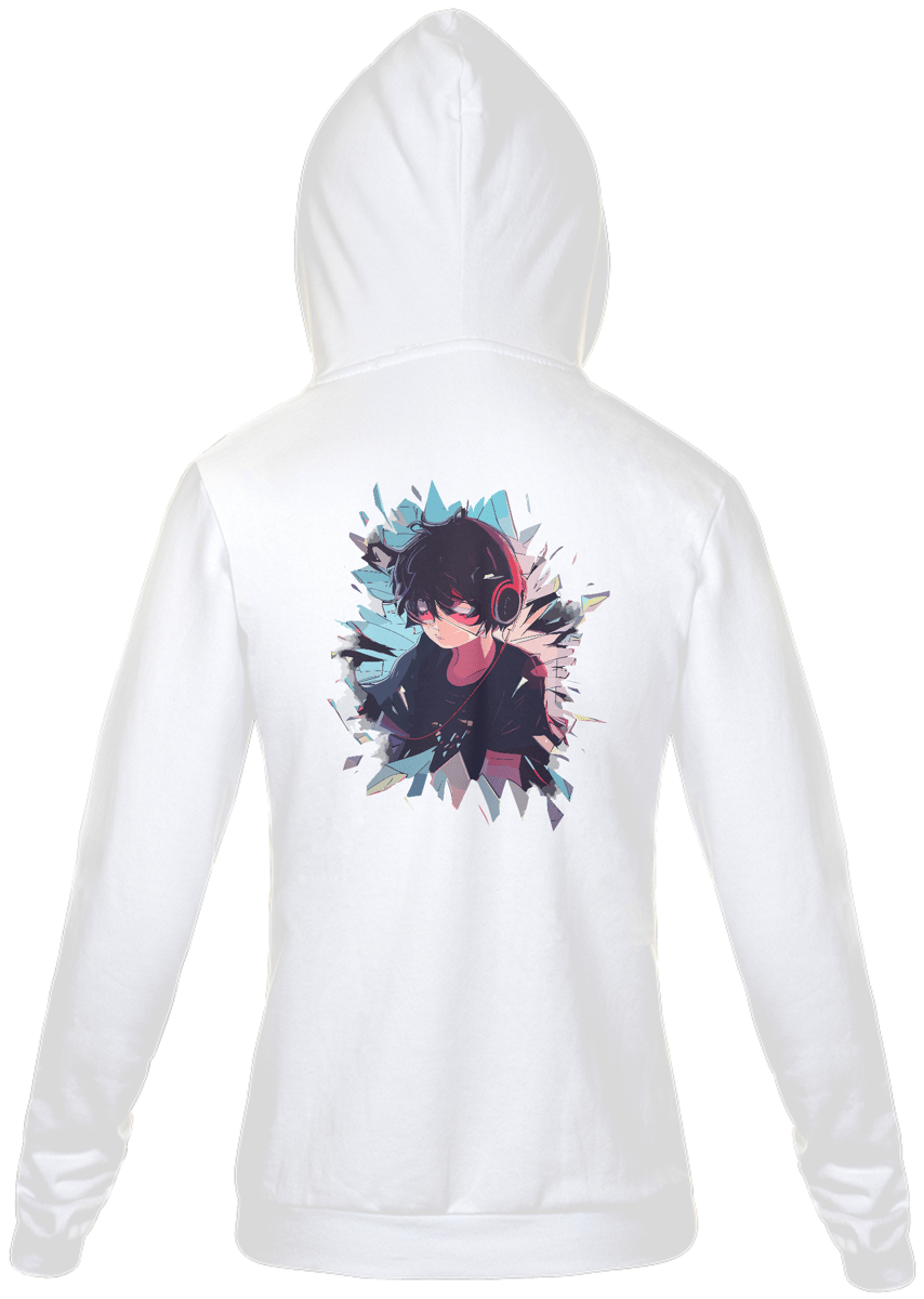 Nome do produto: Moletom Zíper Anime Music