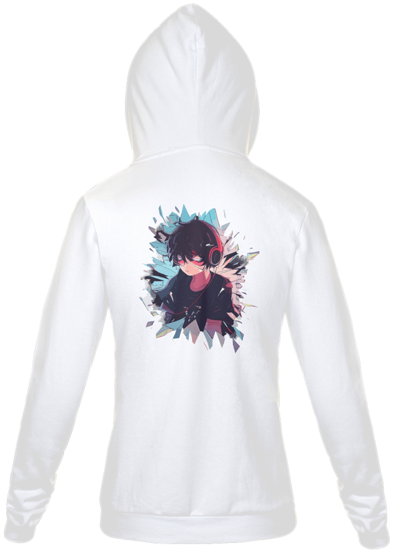 Moletom Zíper Anime Music