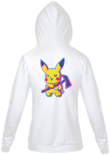 Nome do produto Moletom Zíper Pikachu Assassino