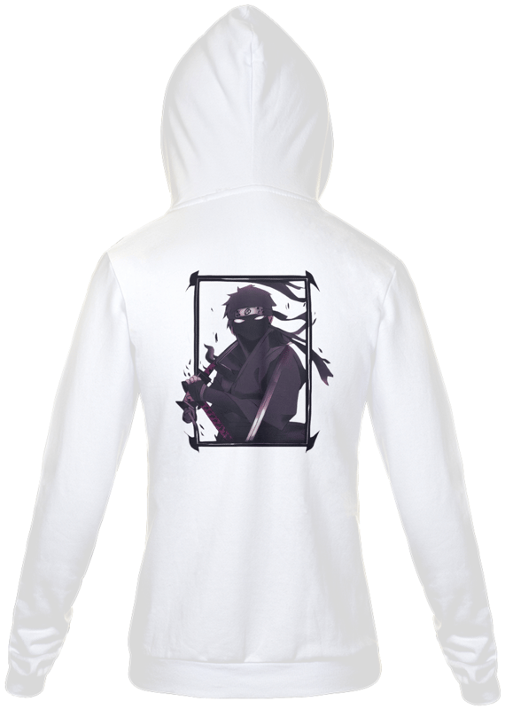 Moletom Ziper Ninja Dark