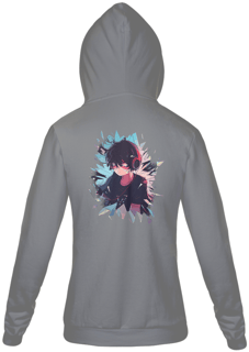 Nome do produto Moletom Zíper Anime Music