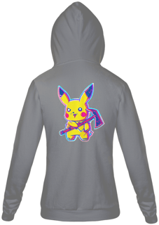 Nome do produto Moletom Zíper Pikachu Assassino